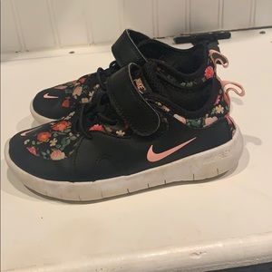 Nike floral Velcro sneakers